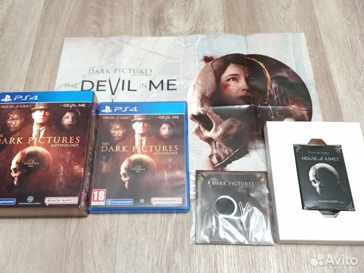 The dark pictures House of ashes, Devil in me PS4