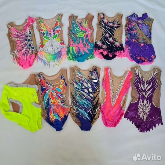 Купальники для гимнастики 128-134, 134-140,146