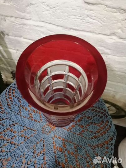 Хрустальная ваза Е С Шувалов