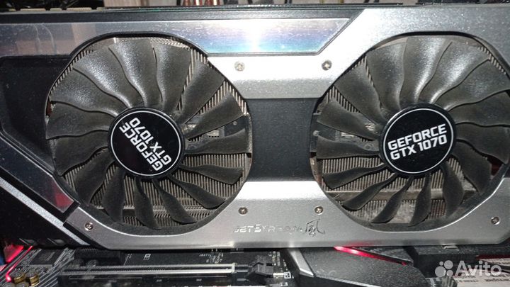 Продаю видеокарту Palit GTX 1070 JetStream