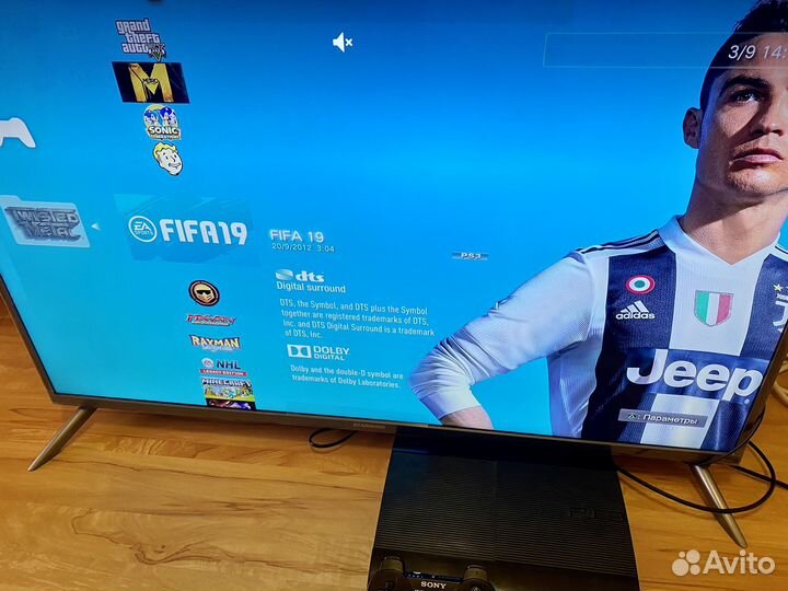 Sony PS3 500gb + 40игр прошита