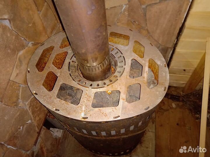 Печь на дровах