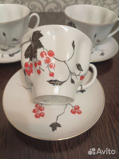 Чайная пара Красная смородина лфз