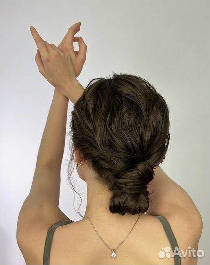 Макияж прическа укладка