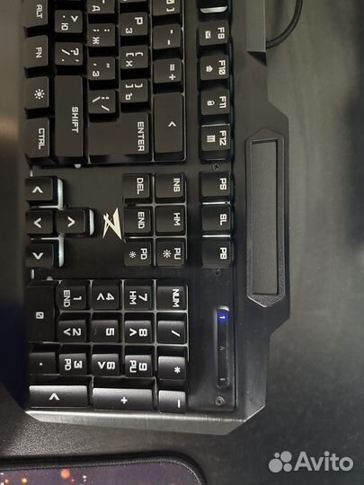 Игровая клавиатура ZET gaming Damage с подсветкой