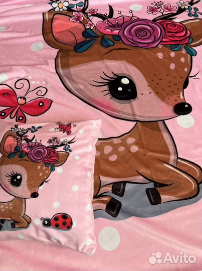 Покрывало и подушка