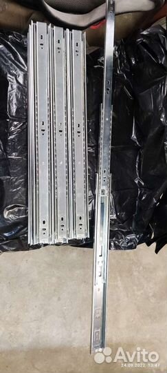 Шариковая направляющая для ящика 500мм45мм10мм