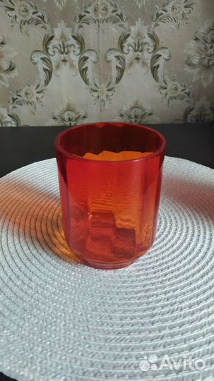 Вазы цветное стекло СССР