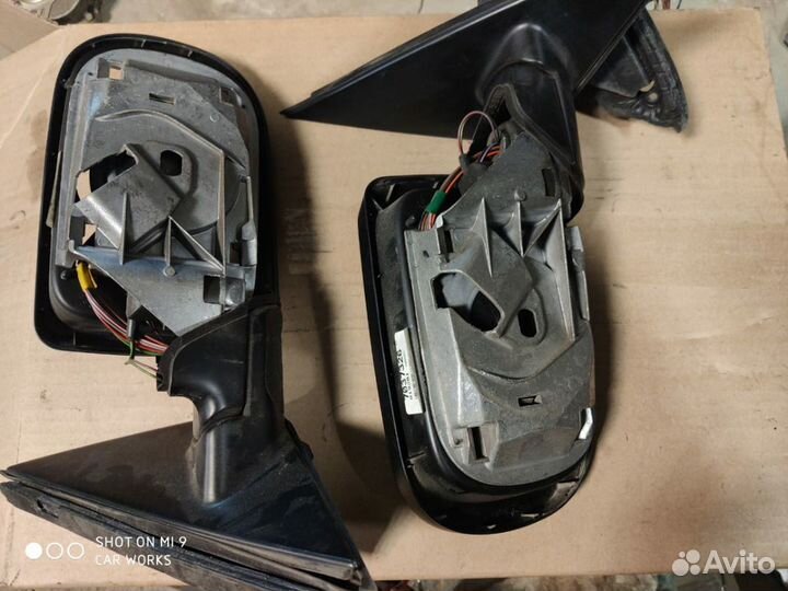 Корпуса зеркал BMW Е39 складывание