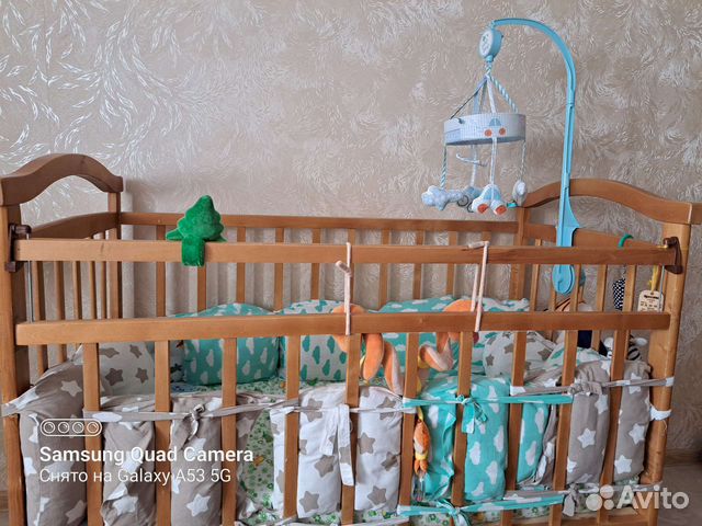 Бортики в кроватку