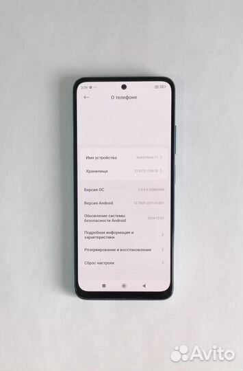 Xiaomi Redmi Note 11, 4/128 ГБ