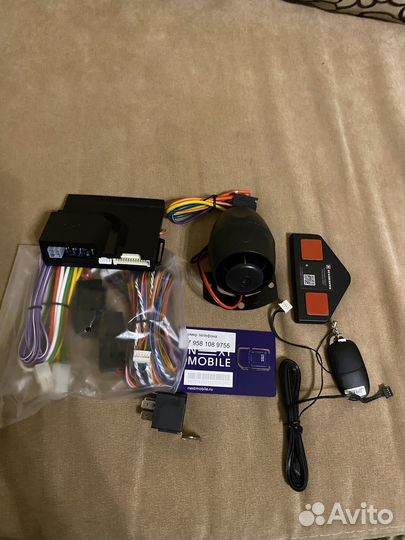 Авто охранная система с автозапуском X6 GPS