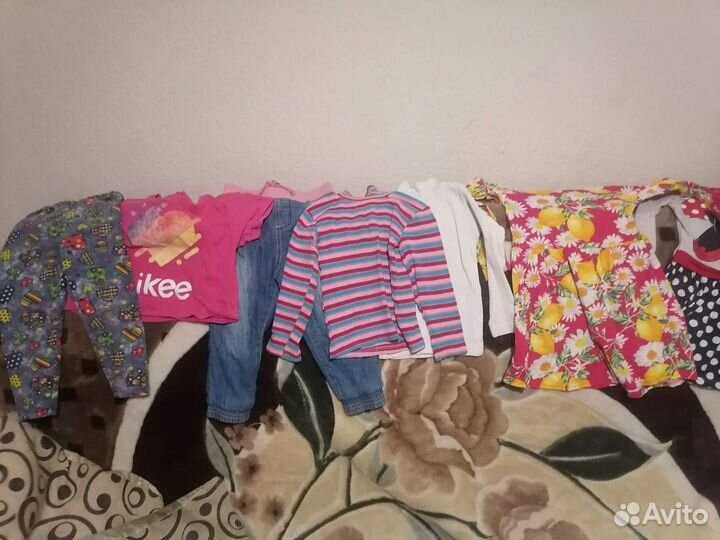 Детские вещи пакетом для девочек от 3х до 4х лет