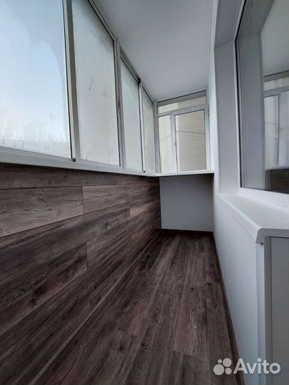 Остекление балконов под ключ