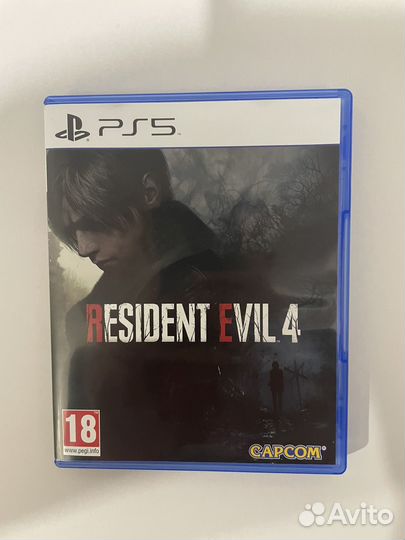 Resident evil 4 remake ps5 диск