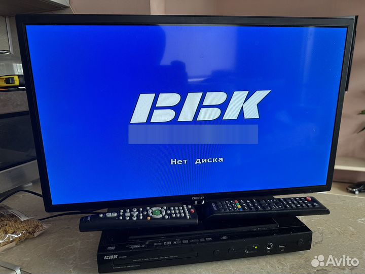 Телевизор Dexp H24B7000E с приставкой BBK