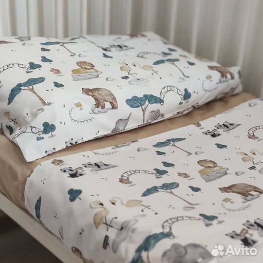Комплект постельного белья. Постельное детское
