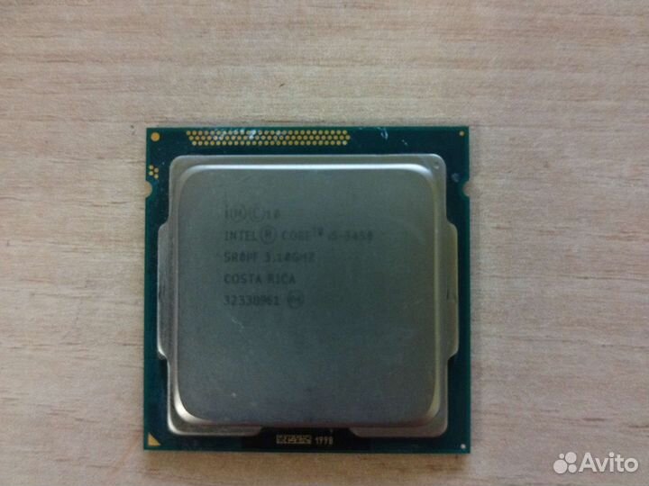 Процессор intel core i5-3450