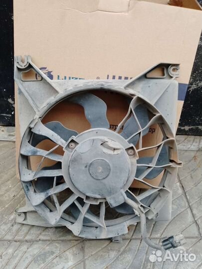 Электровентилятор охлаждения с кожухом лада гранта