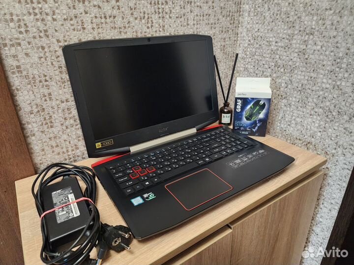 Игровой ноутбук acer GTX1050,i5 7300HQ,озу16Gb,IPS