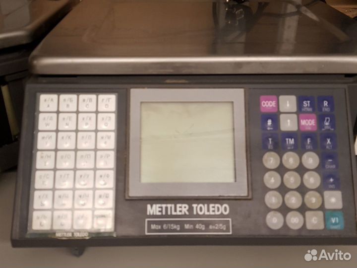 Весы с печатью этикеток Mettler Toledo