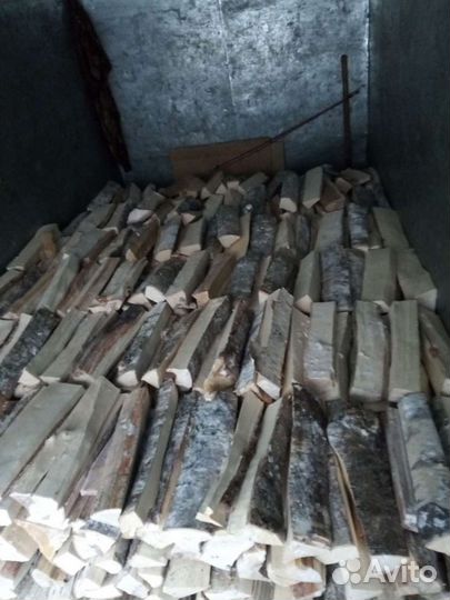 Дрова берёзовые колотые (В укладку)