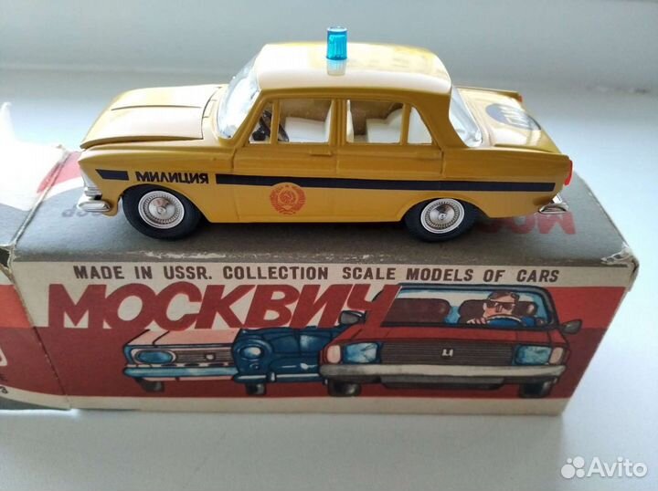 Модель автомобиля москвич