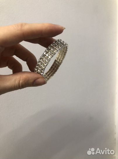 Набор украшений со стразами