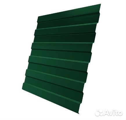 Профнастил С10A 0,5 Satin RAL 6005 зеленый мох
