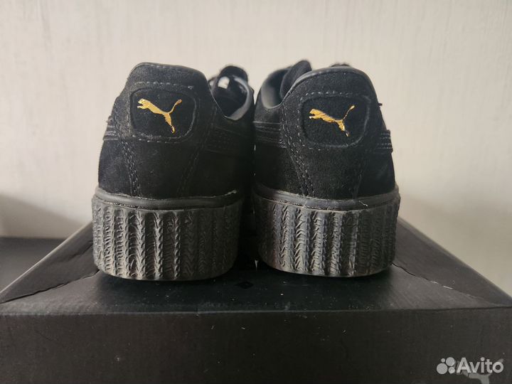 Кроссовки кеды puma Rihanna fenty suede creepers