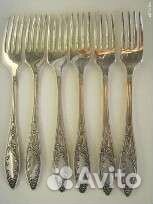 Вилки пламя мельхиор Кольчугино