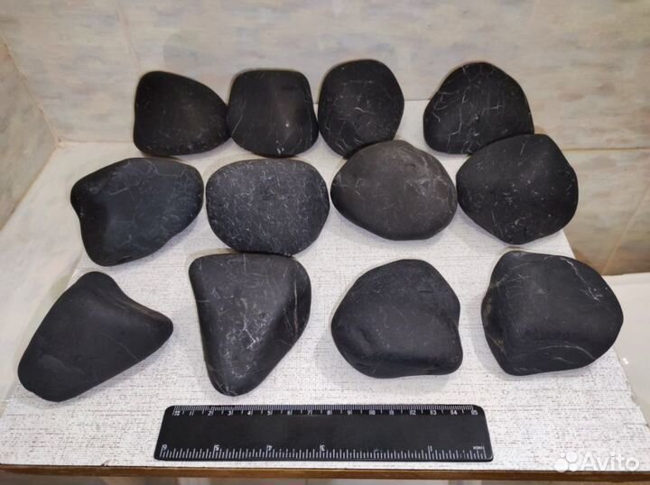 Шунгит галька крупная