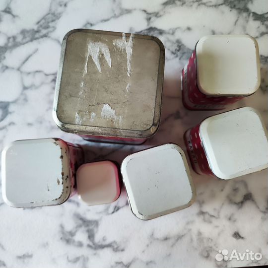 Советские баночки под сыпучее