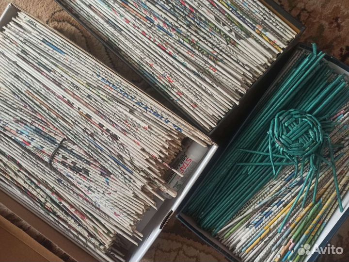 Бумажная лоза для плетения