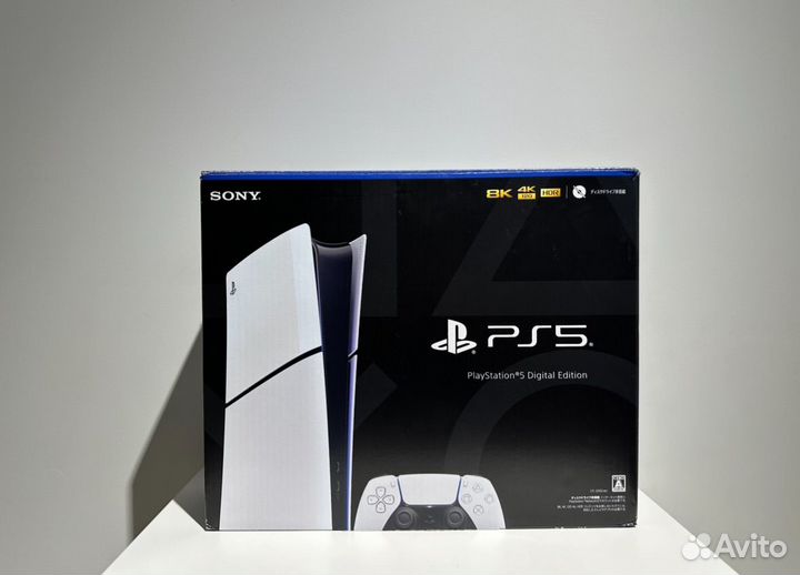 Playstation 5 Slim Digital +48 игр (как новый)