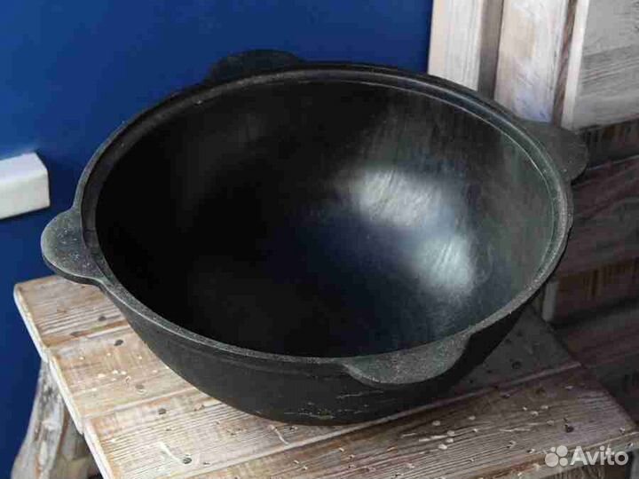 Казан чугунный наманган 22л