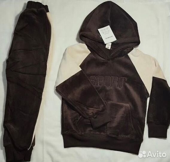 Костюм двойка детский теплый для девочек