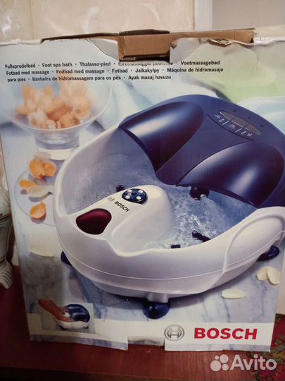 Массажная ванночка для ног bosch