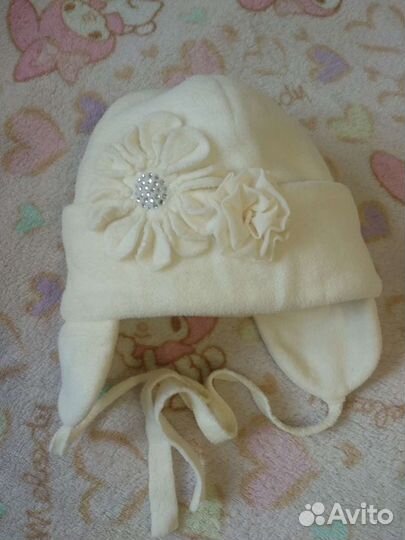 Шапочки весна-осень, размер 43-44 см