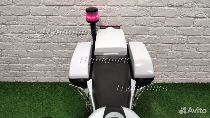 Мотоцикл детский полицейский