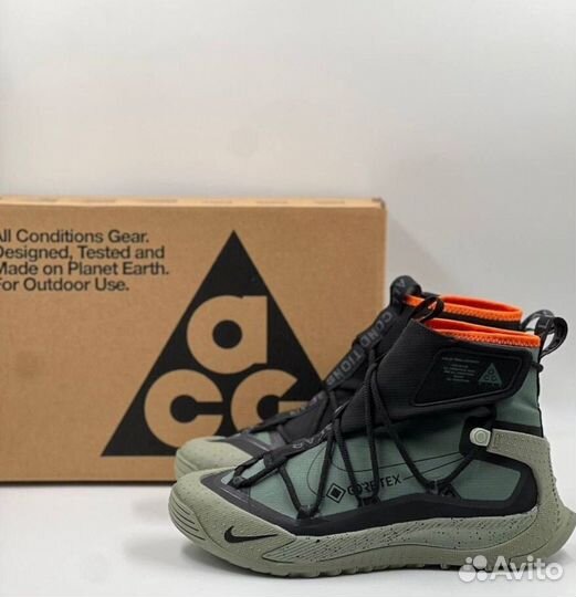 Кроссовки Nike ACG Terra Antarktik GoreTex green