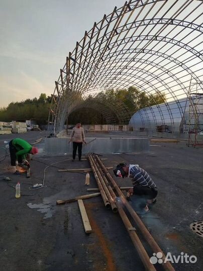 Фермы для ангара 12м