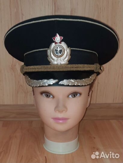Фуражка старших офицеров вмф СССР 58р
