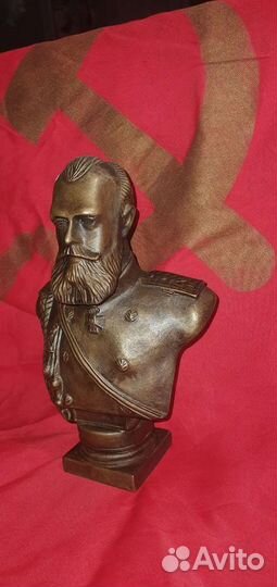Бюст бронза Александр III