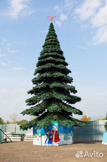 Елка уличная искусственная 8 метров