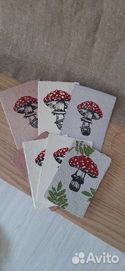 Картина интерьерная, графика, мухомор