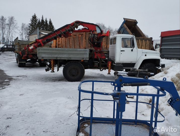 Аренда и услуги манипулятора-вездехода, стрела 7 т, 19 м, борт 9 т, 6 м