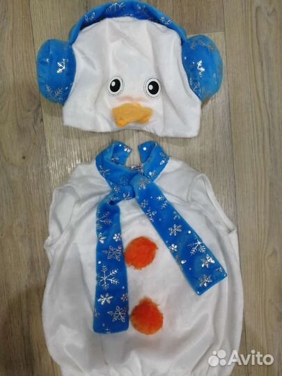 Новогодний костюм Снеговик