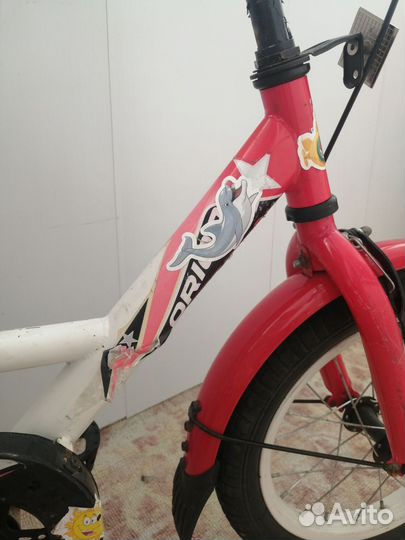 Детский велосипед 14 дюймов для девочки