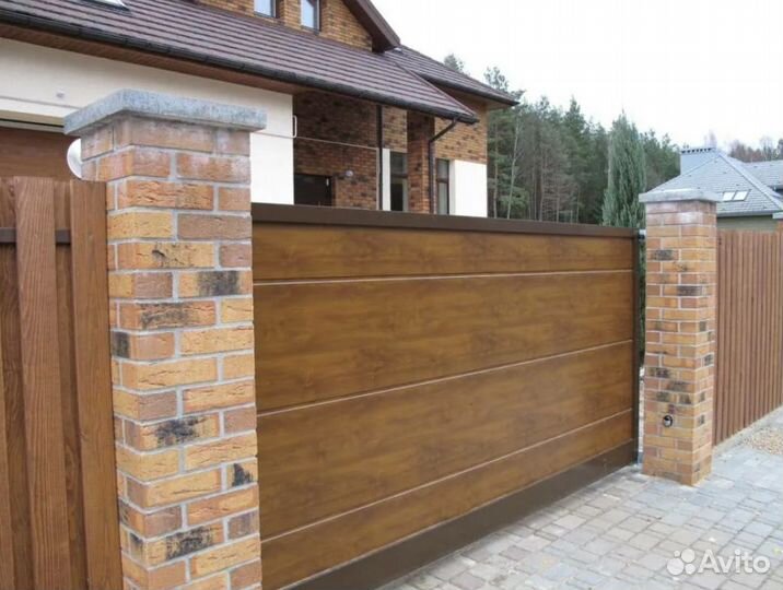 Ворота откатные качественно под ключ